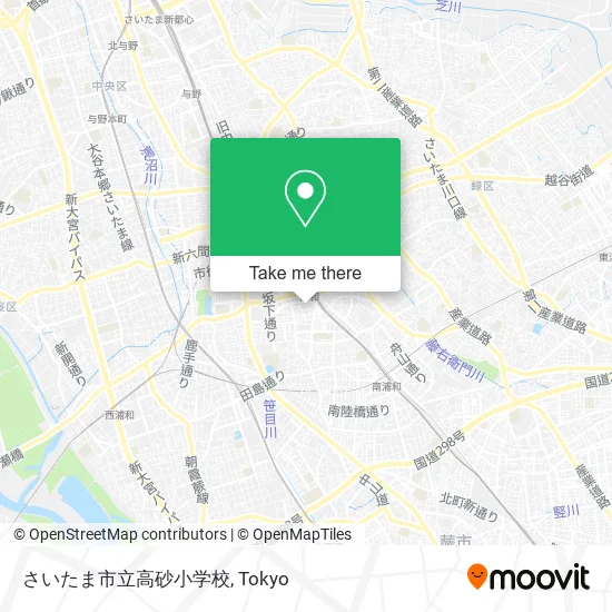 さいたま市立高砂小学校 map