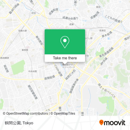 鶴間公園 map