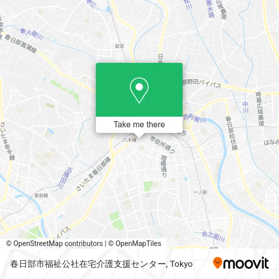 春日部市福祉公社在宅介護支援センター map