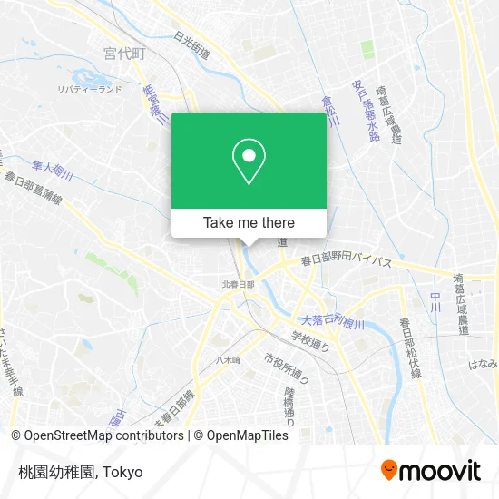 桃園幼稚園 map