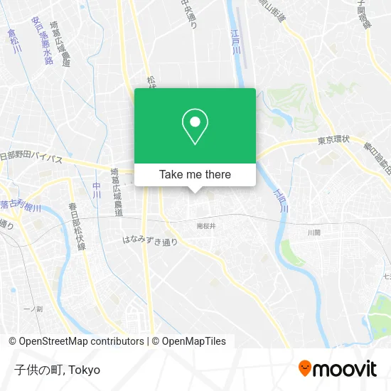 子供の町 map