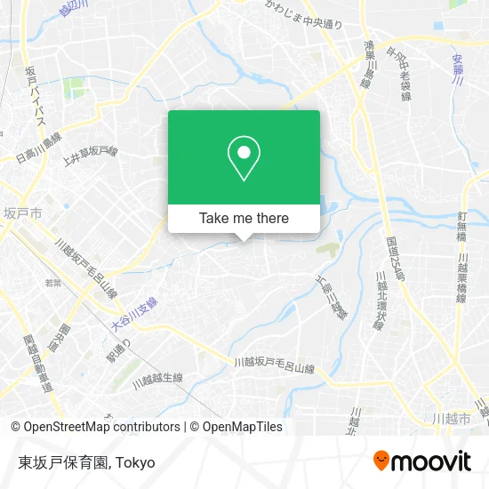 Higashi-Sakado Nursery School map