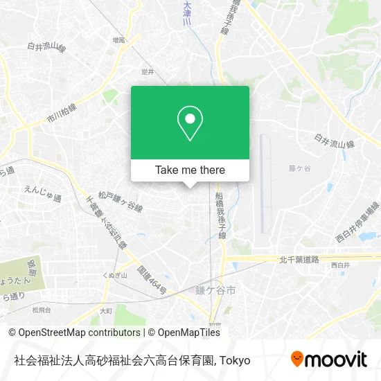 社会福祉法人高砂福祉会六高台保育園 map