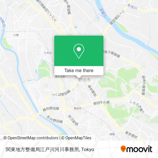 関東地方整備局江戸川河川事務所 map