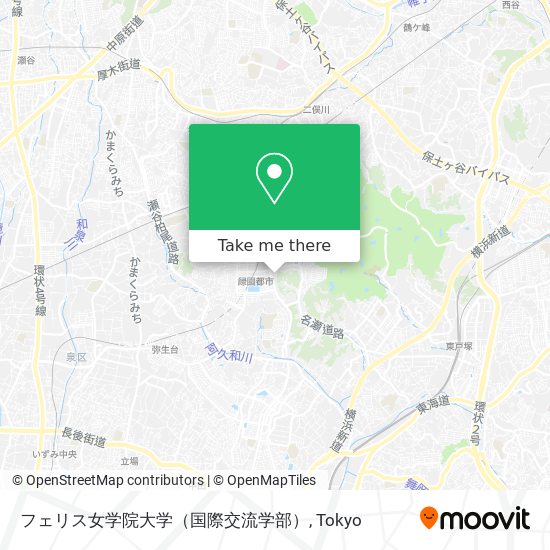 フェリス女学院大学（国際交流学部） map
