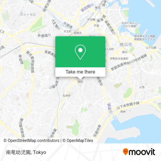 南竜幼児園 map