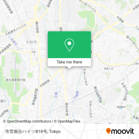 市営南台ハイツB18号 map