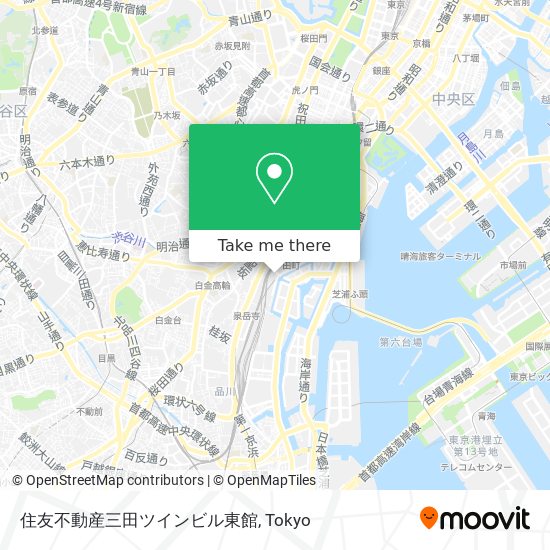 住友不動産三田ツインビル東館 map