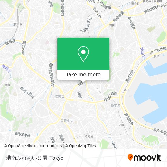 港南ふれあい公園 map