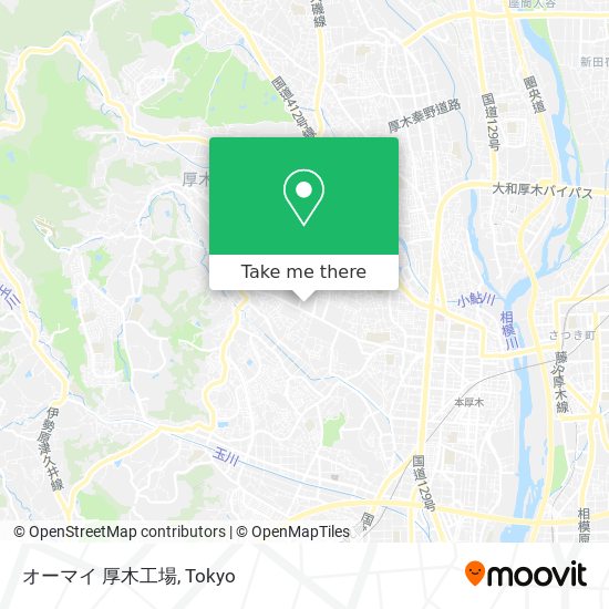 オーマイ 厚木工場 map