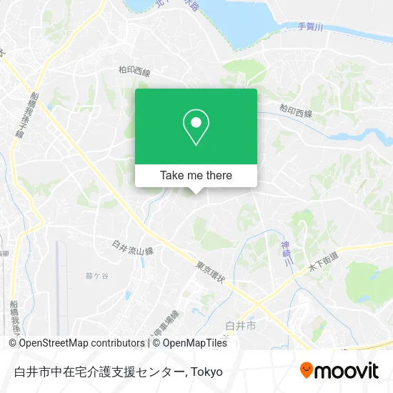白井市中在宅介護支援センター map