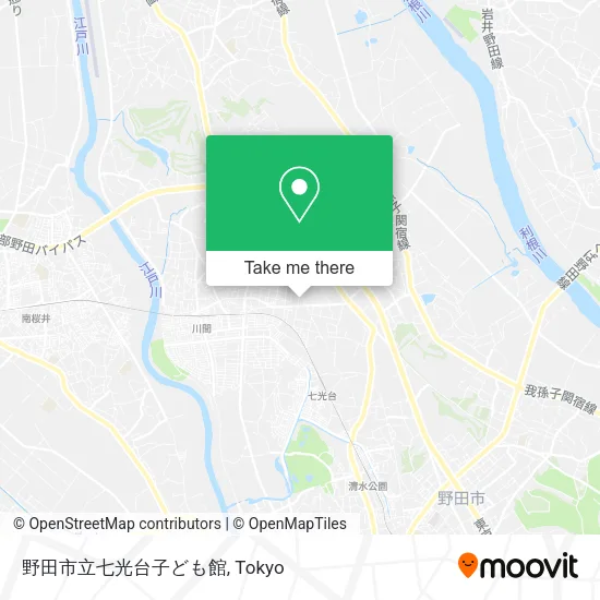野田市立七光台子ども館 map