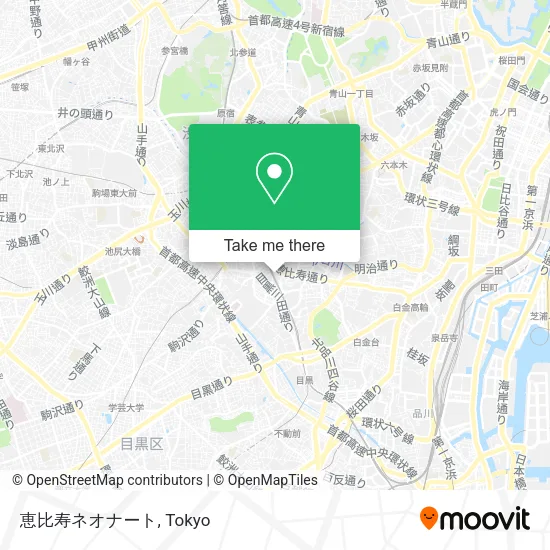 恵比寿ネオナート map