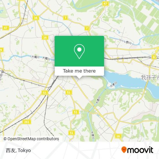 怎樣搭地鐵或巴士去tokyo的西友