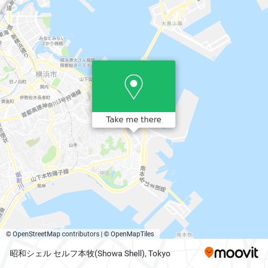 昭和シェル セルフ本牧(Showa Shell) map