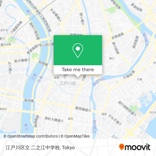 江戸川区立 二之江中学校 map