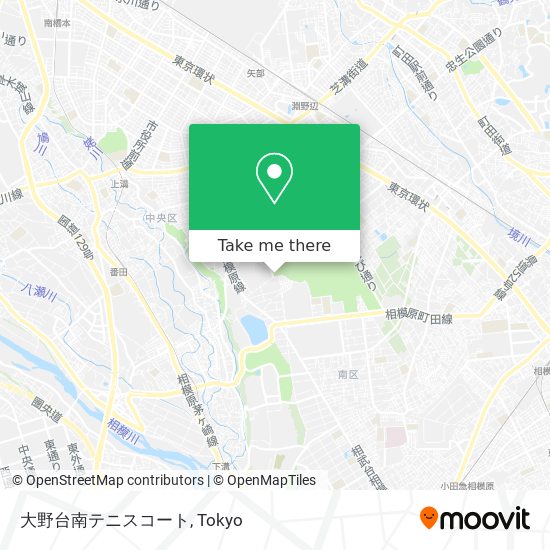 大野台南テニスコート map