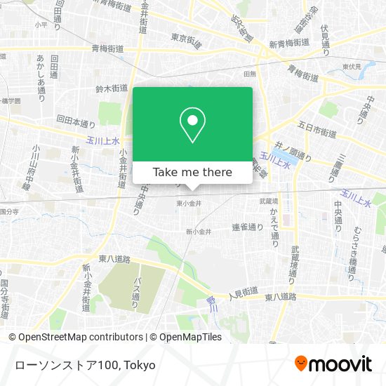 ローソンストア100 map