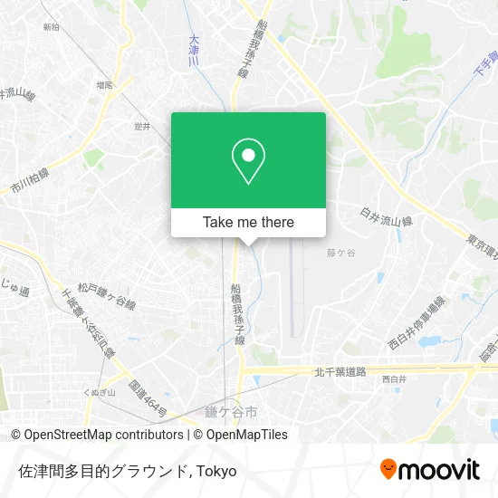佐津間多目的グラウンド map