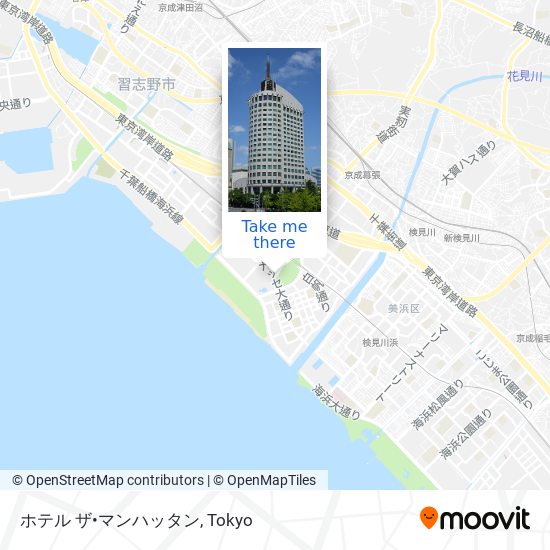 ホテル ザ•マンハッタン map