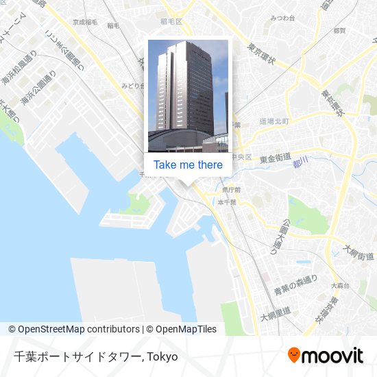 千葉ポートサイドタワー map