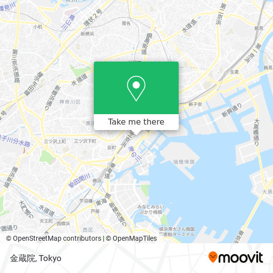 金蔵院 map