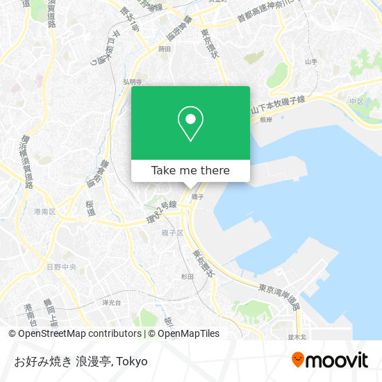 お好み焼き 浪漫亭 map