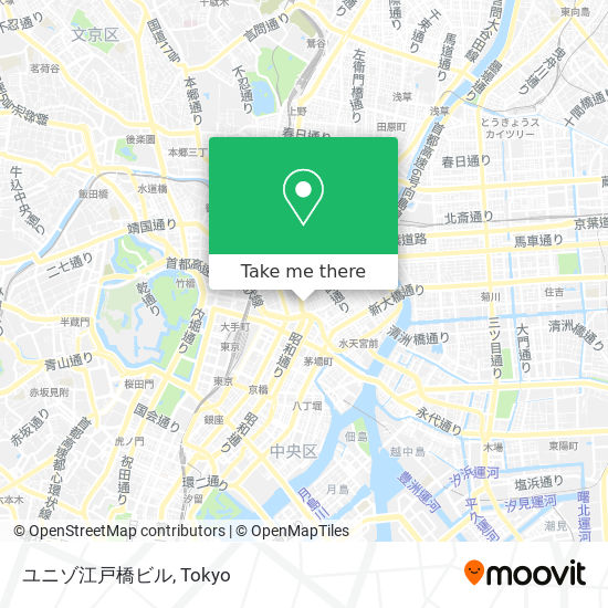 ユニゾ江戸橋ビル map