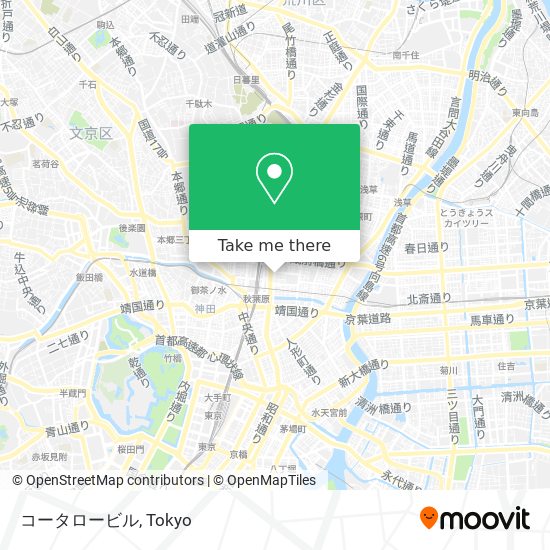 コータロービル map