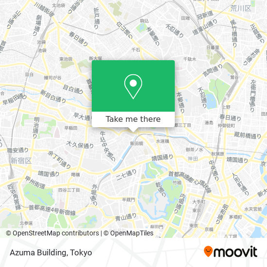 Azuma Building map