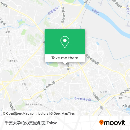 千葉大学柏の葉鍼灸院 map
