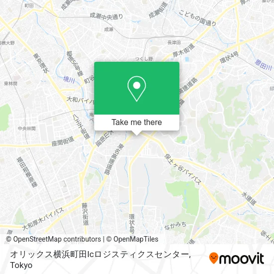 オリックス横浜町田Icロジスティクスセンター map