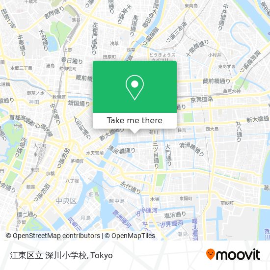 江東区立 深川小学校 map