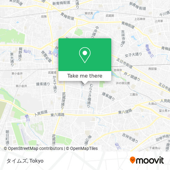 タイムズ map