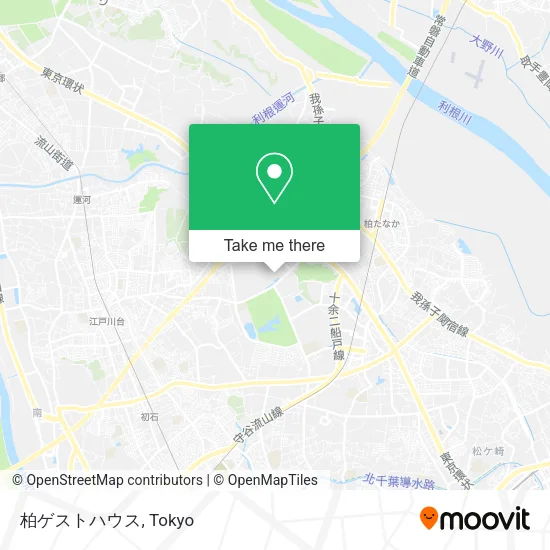 柏ゲストハウス map