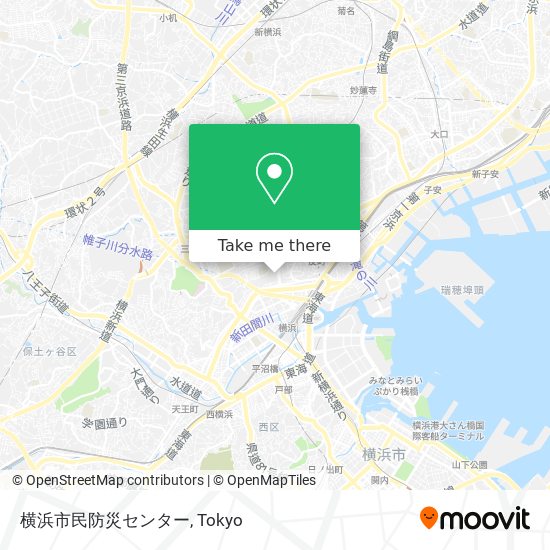 横浜市民防災センター map