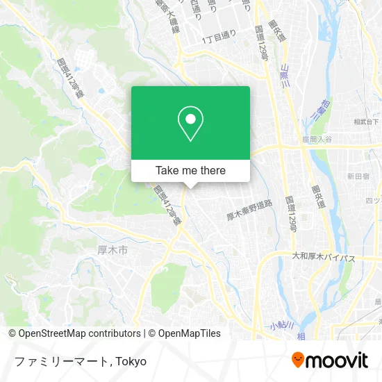 ファミリーマート map