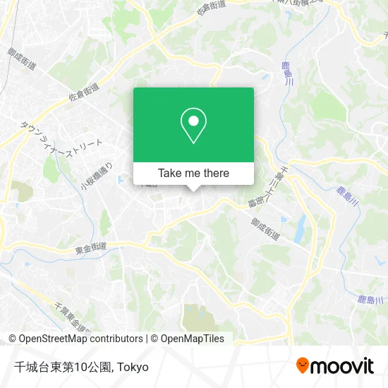 千城台東第10公園 map