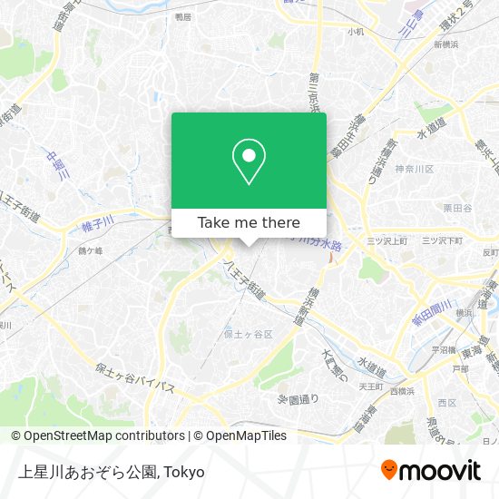 上星川あおぞら公園 map