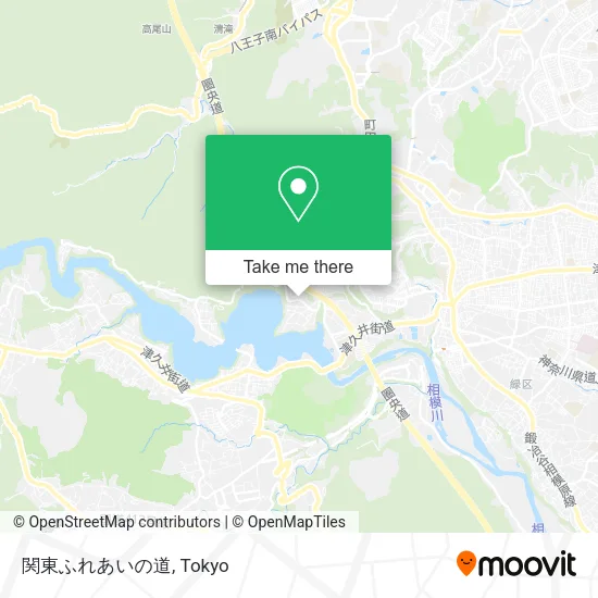 関東ふれあいの道 map