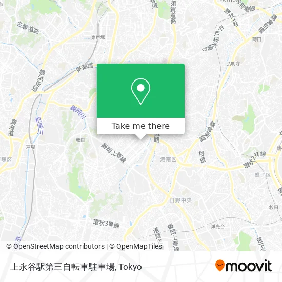 上永谷駅第三自転車駐車場 map