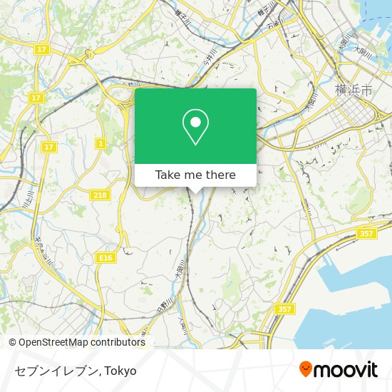 怎樣搭巴士去横浜市的セブンイレブン Moovit