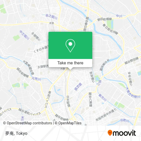 夢庵 map