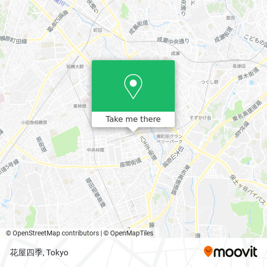 花屋四季 map
