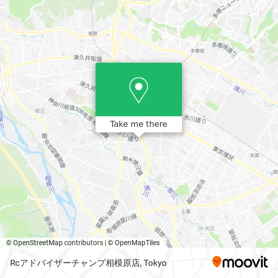 RC Advisor Champ Sagamihara Store map