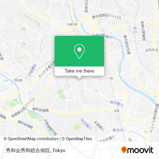 秀和会秀和総合病院 map