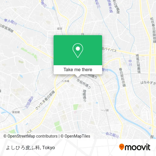よしひろ皮ふ科 map