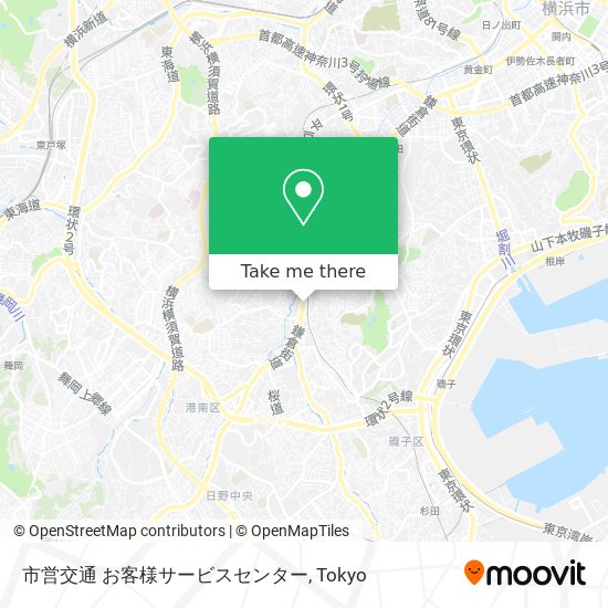 市営交通 お客様サービスセンター map