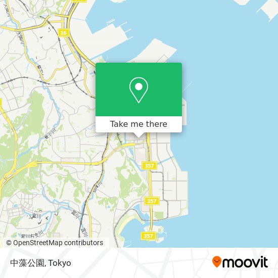 中藻公園 map