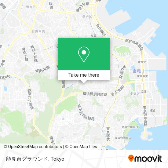 能見台グラウンド map